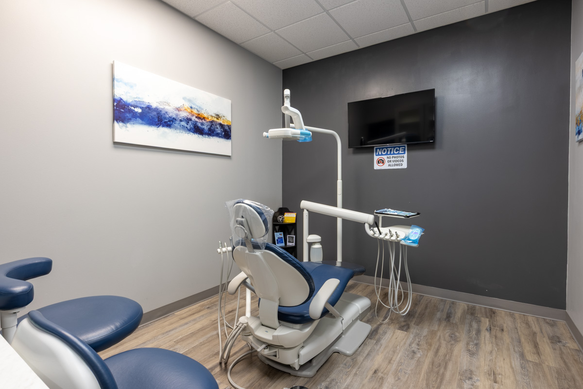operatory room in Gloss Dental Kallison Ranch, San Antonio, TX 360 Virtual Tour for Dentist, Orthodontist and Oral Surgeon