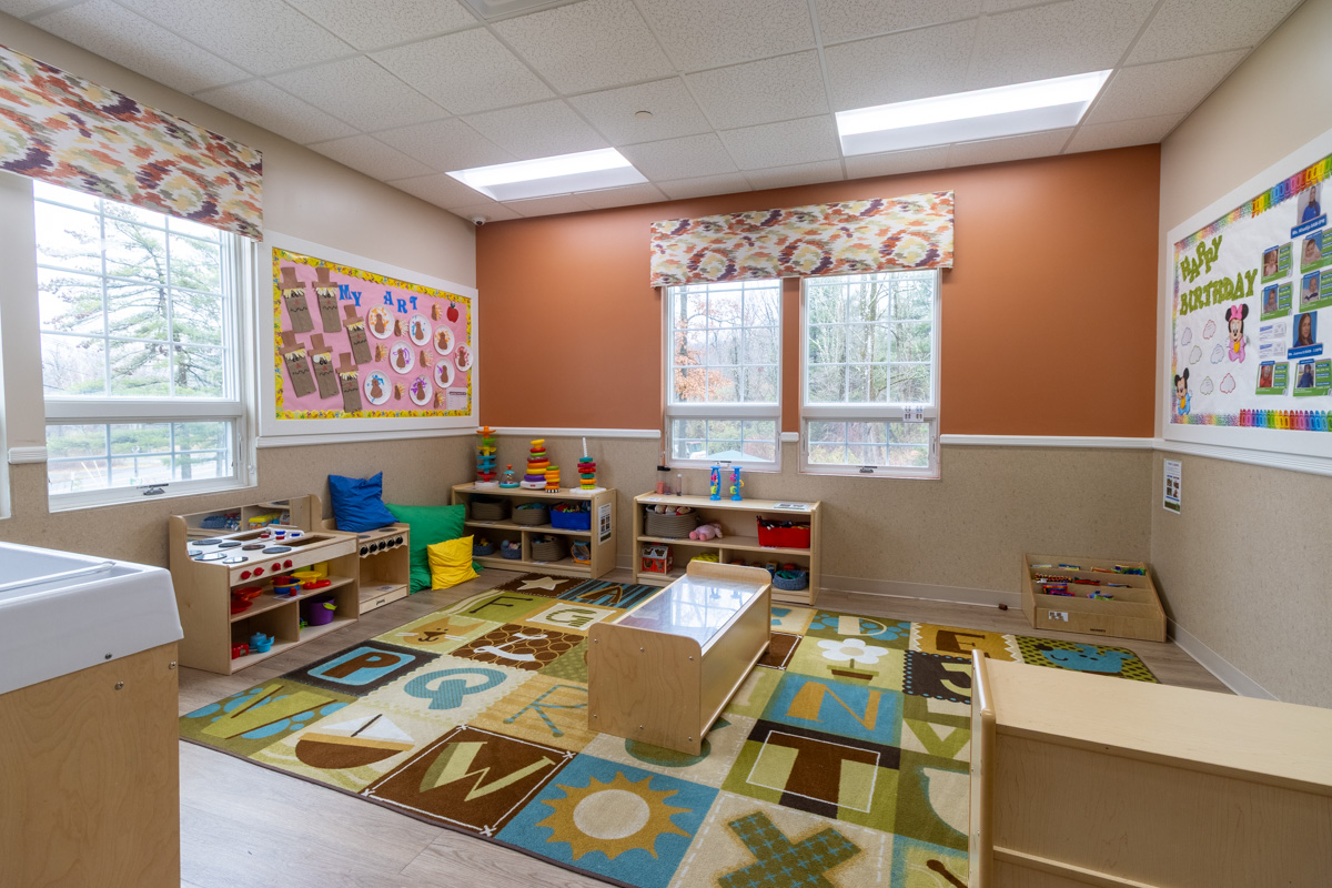 play corner at Lightbridge Academy, Warren, NJ 360 Virtual Tour for Pre-school Day Care Center