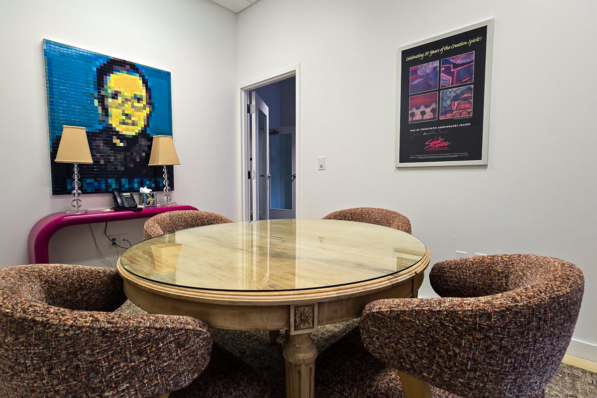 private room at Stewart Law Offices, Charlotte, NC 360 Virtual Tour for Personal injury attorney