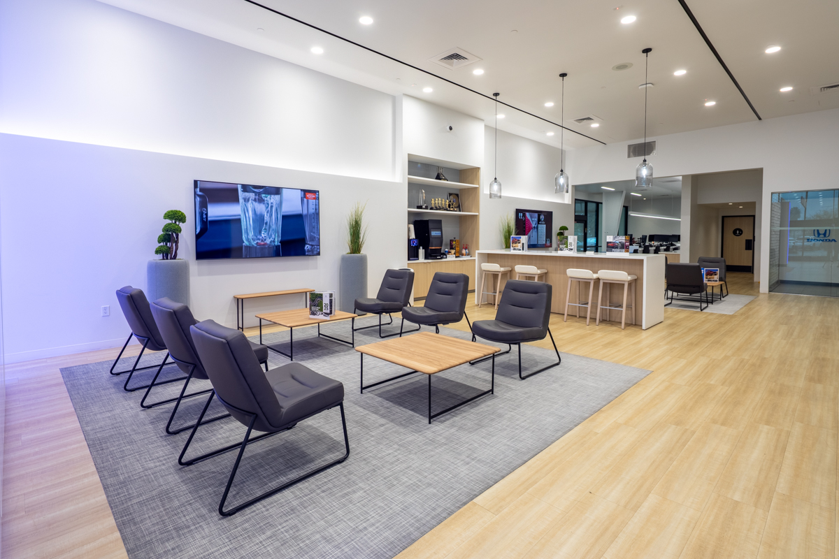 waiting area in Tracy Honda, Tracy, CA 360 Virtual Tour for Car Dealership