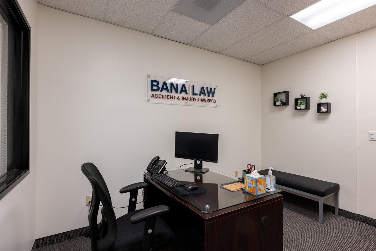 waiting room at Bana Law Accident & Injury Lawyers, San Bernardino, CA 360 Virtual Tour for Personal injury attorney