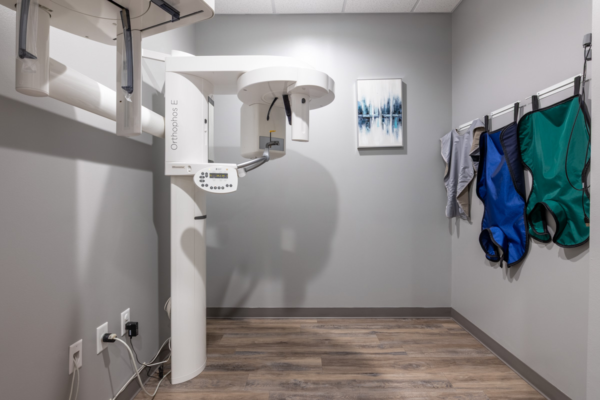 x-ray machine at Gloss Dental Kallison Ranch, San Antonio, TX 360 Virtual Tour for Dentist, Orthodontist and Oral Surgeon