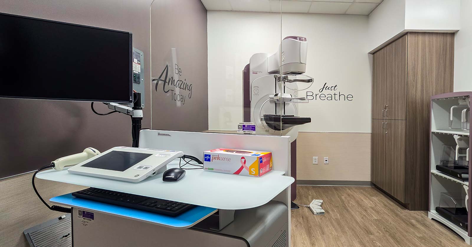 diagnostic station at Solis Mammography, Apex, NC 360 Virtual Tour for Mammography service