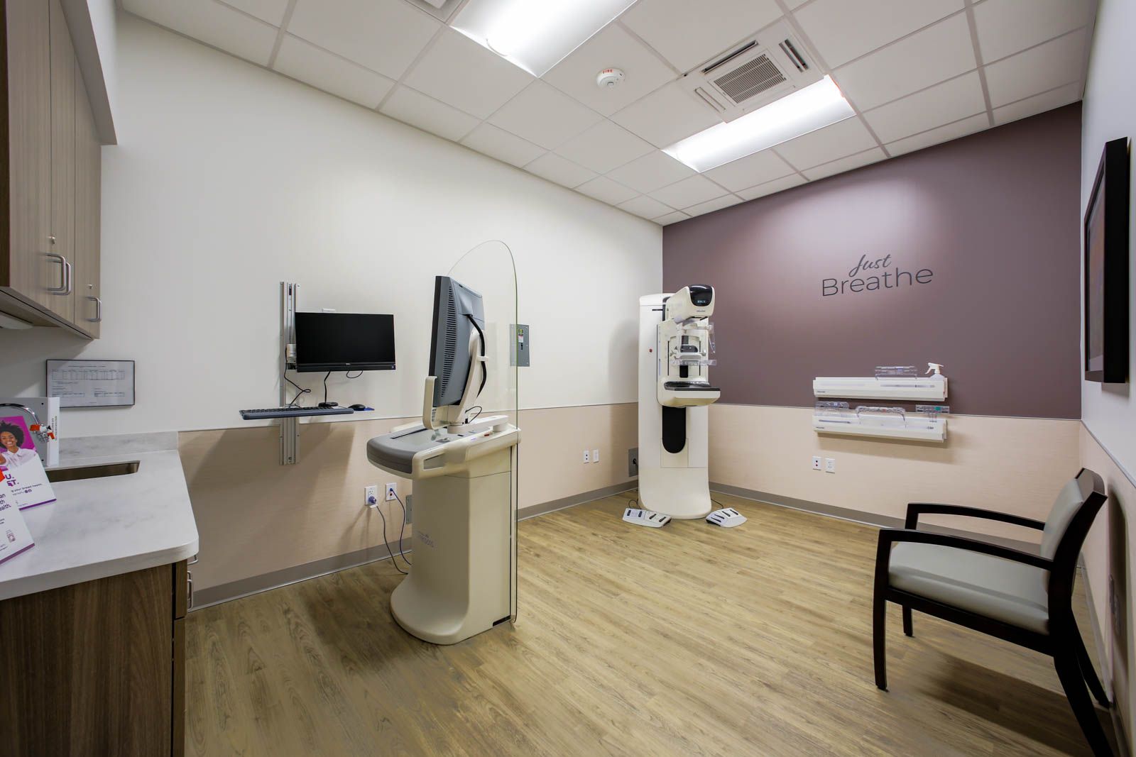 diagnostic station at Solis Mammography, Cleburne, TX 360 Virtual Tour for Mammography service