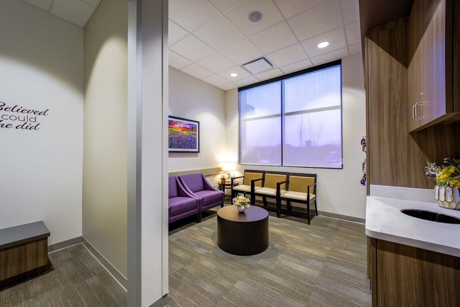 dressing room at Solis Mammography, Cleburne, TX 360 Virtual Tour for Mammography service