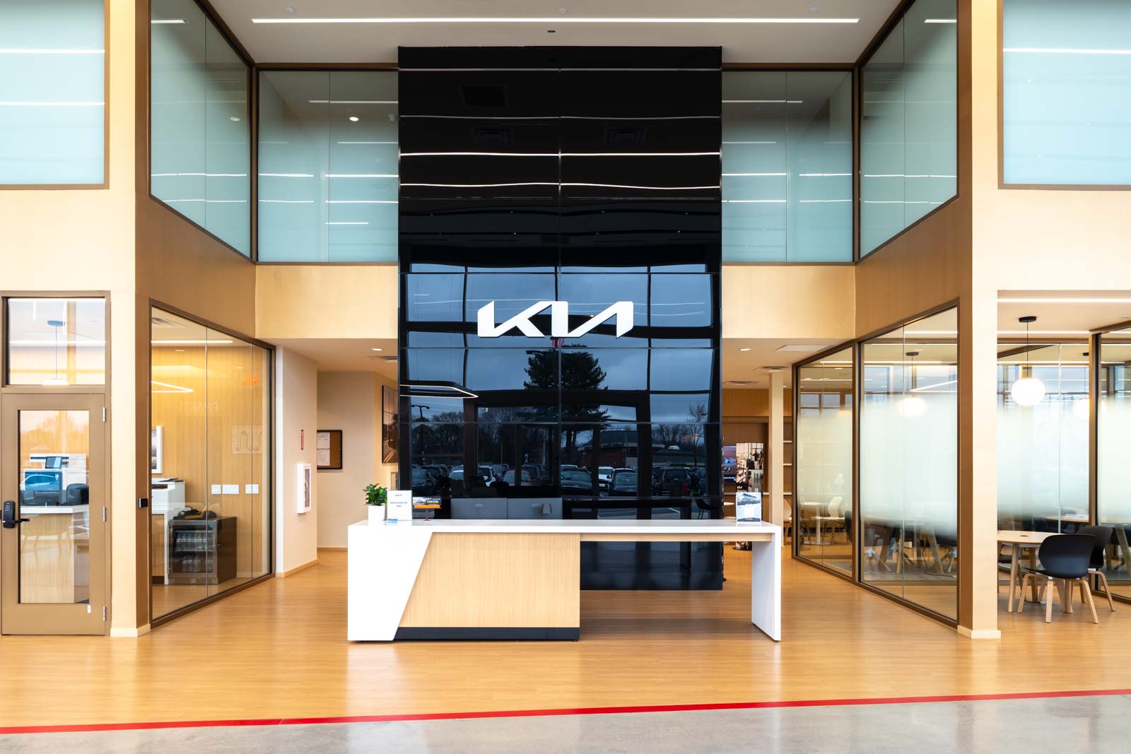 front lobby of Mechanicsville Kia, Mechanicsville, VA 360 Virtual Tour for Car Dealership