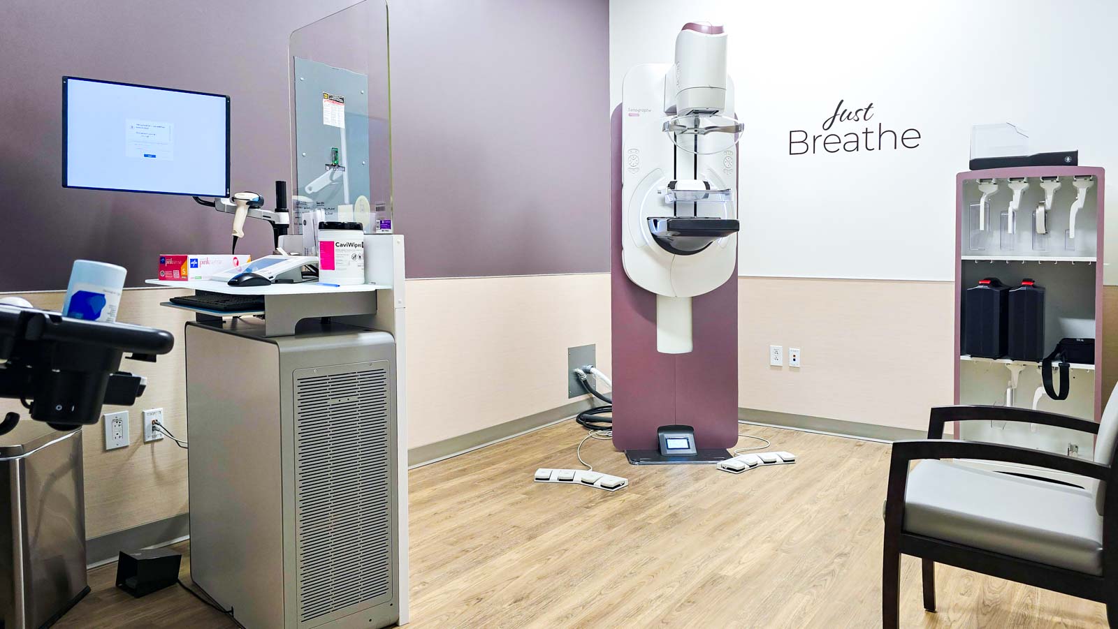 imaging machine at Solis Mammography, Cary, NC 360 Virtual Tour for Mammography service