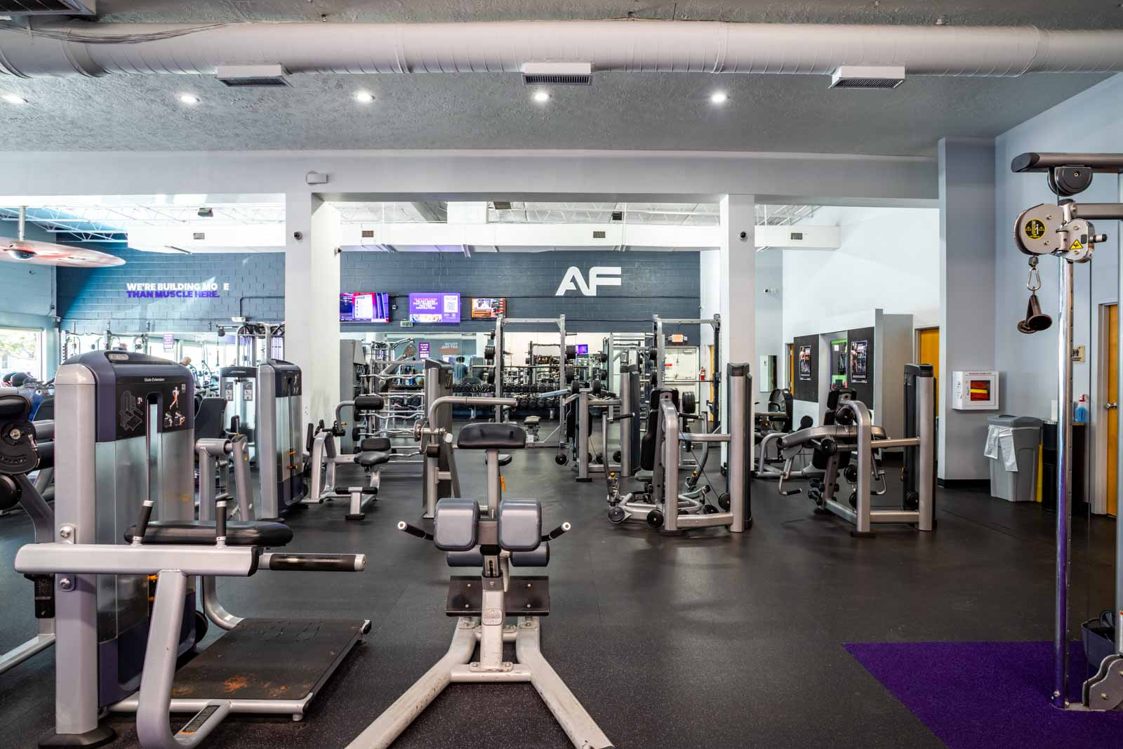 interior of Anytime Fitness, Houston, TX 360 Virtual Tour for Fitness Gym