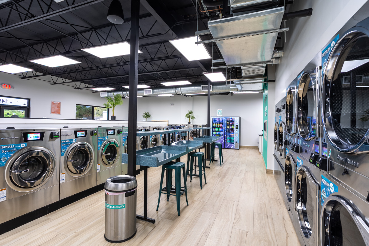interior of My City Laundry, Opa-locka, FL 360 Virtual Tour for Laundromat