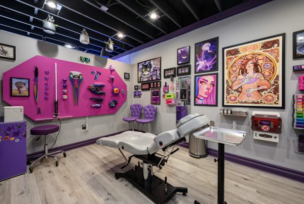 piercing room at Aesthetic Ambition Piercing and Fine Jewelry, Santa Monica, CA 360 Virtual Tour for Body piercing shop