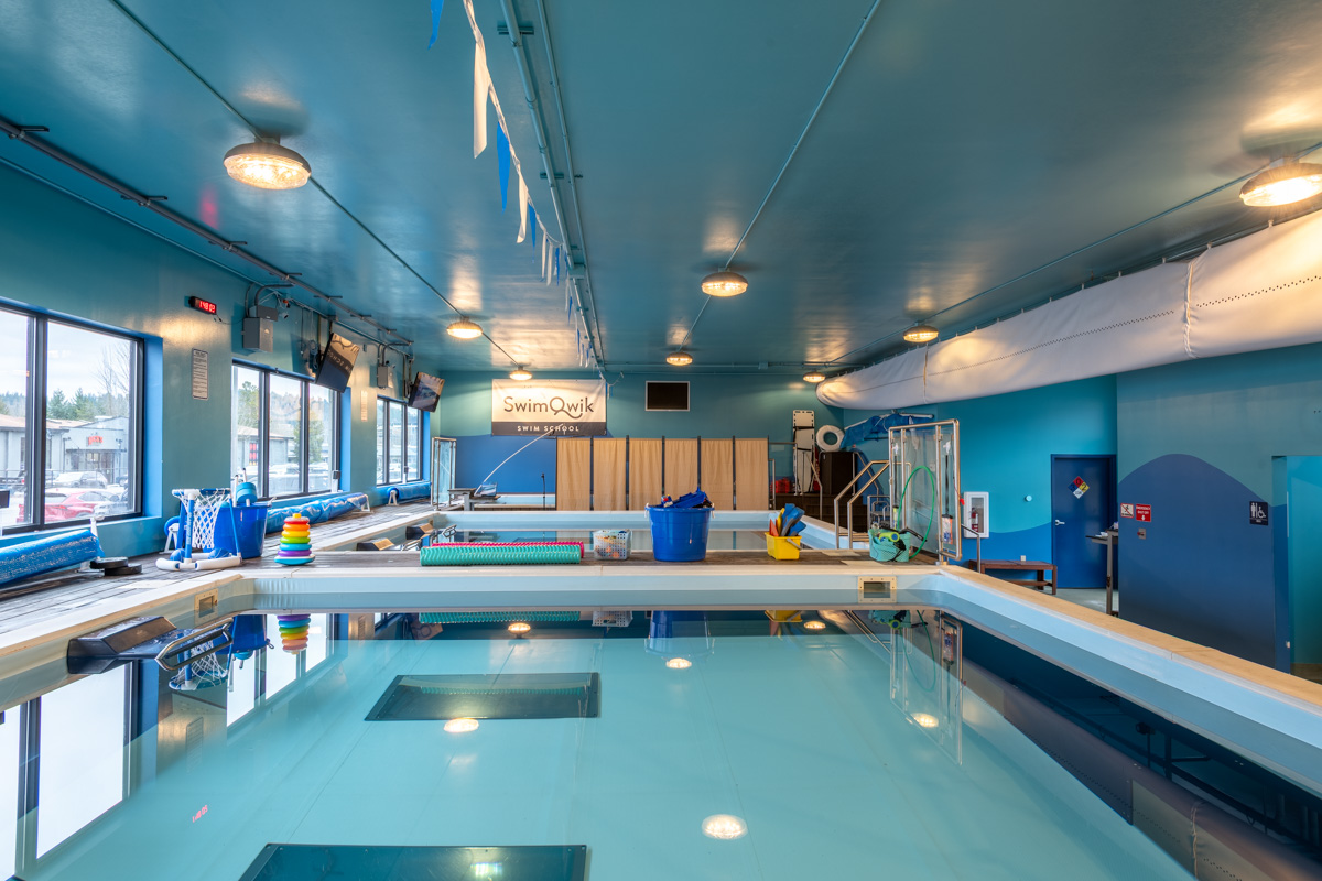 pool at SwimQwik Swim School, Issaquah, WA 360 Virtual Tour for Swimming instructor