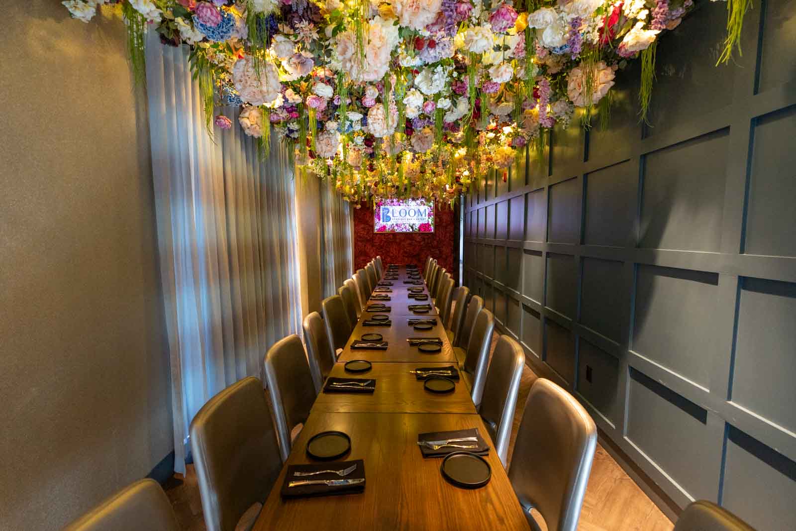 private room at Bloom Boutique Bar & Eatery, Albany, NY 360 Virtual Tour for Restaurant