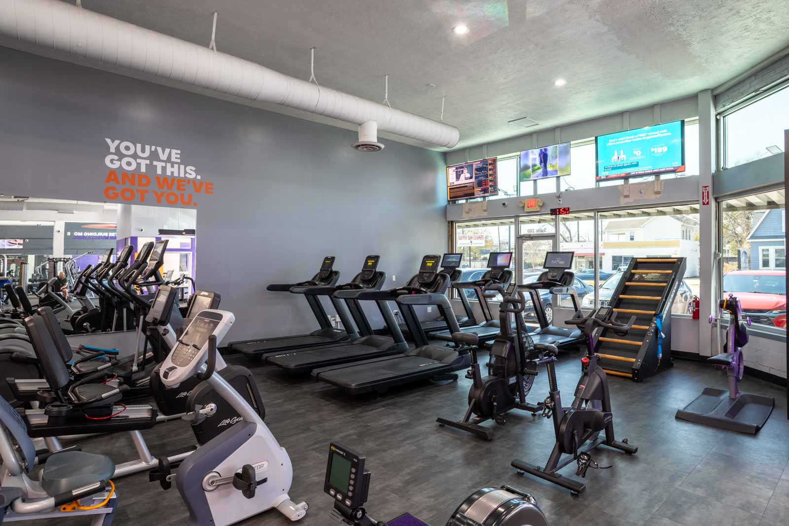 treadmills at Anytime Fitness, Houston, TX 360 Virtual Tour for Fitness Gym