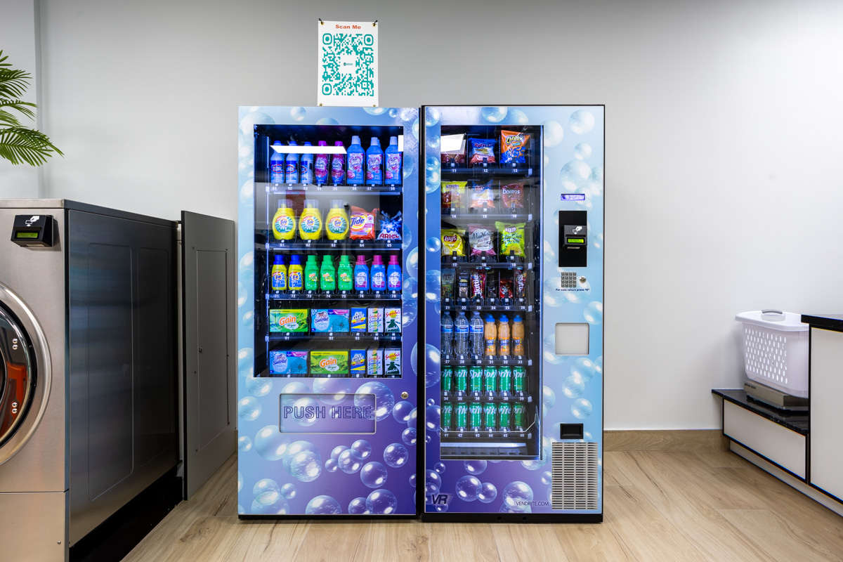 vending machine at My City Laundry, Opa-locka, FL 360 Virtual Tour for Laundromat