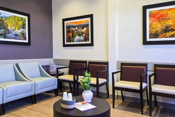 waiting room at Solis Mammography, Apex, NC 360 Virtual Tour for Mammography service