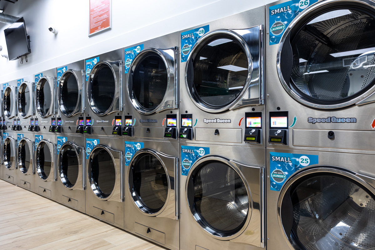 washing machines at My City Laundry, Opa-locka, FL 360 Virtual Tour for Laundromat