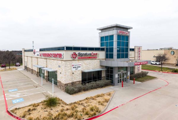 exterior of SignatureCare Emergency Center, Frisco, TX 360 Virtual Tour for Emergency room