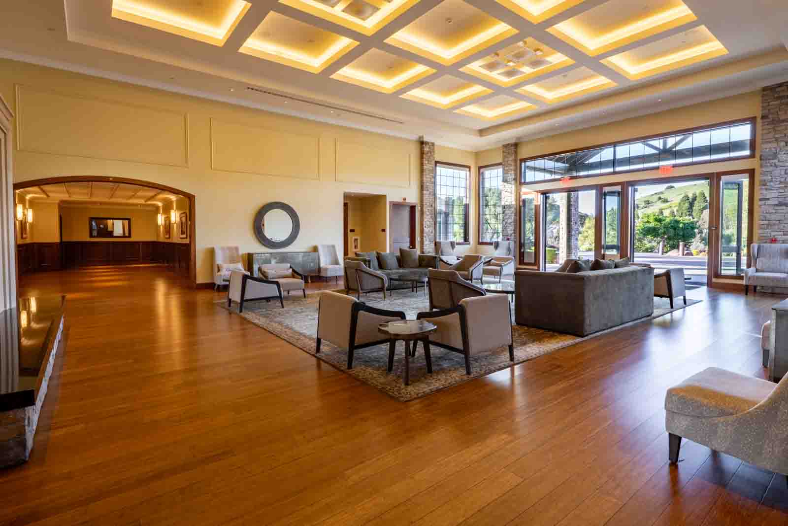 Lobby at The Clubhouse at Peacock Gap, San Rafael, CA 360 Virtual Tour for Event Venue