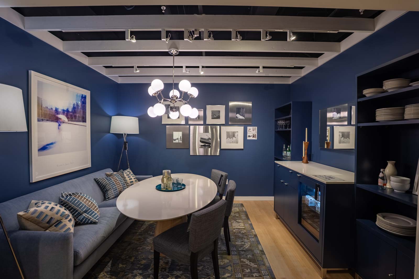 blue room at Room & Board - Chicago, IL 360 Virtual Tour for Furniture Store