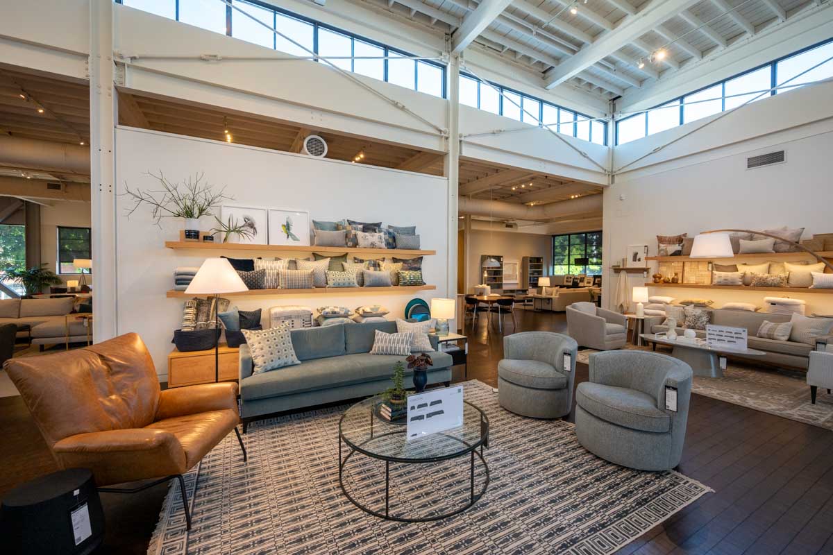 chairs and couch at Room & Board - San Francisco, CA 360 Virtual Tour for Furniture Store