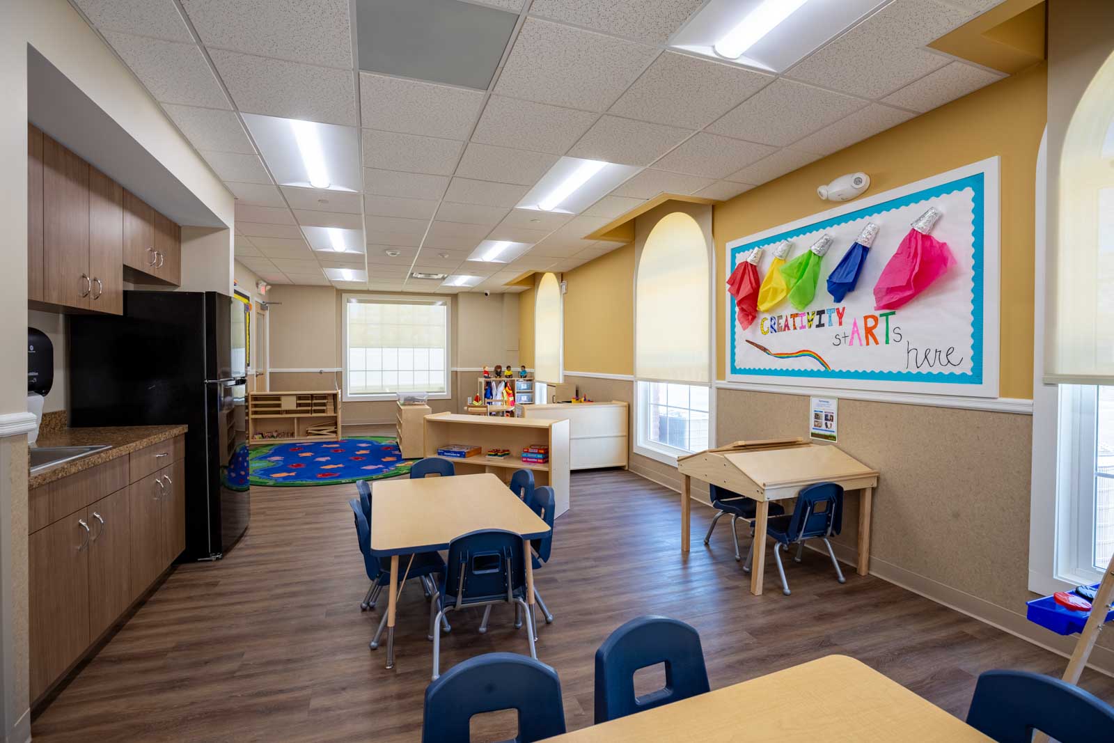 class room at Lightbridge Academy, Troy, MI 360 Virtual Tour for Pre-school Day Care Center