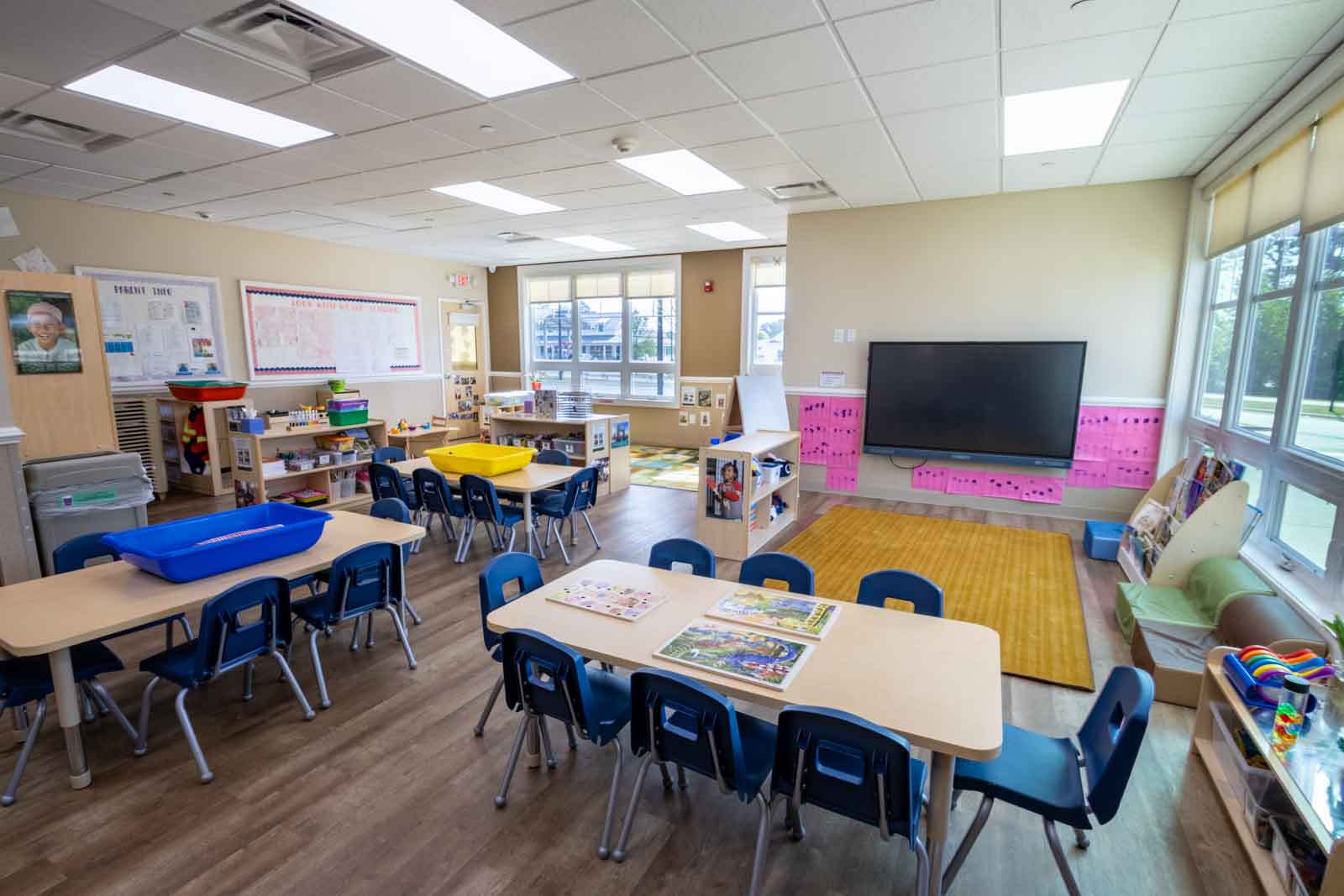 class room at Lightbridge Academy, Wake Forest, NC 360 Virtual Tour for Pre-school Day Care Center