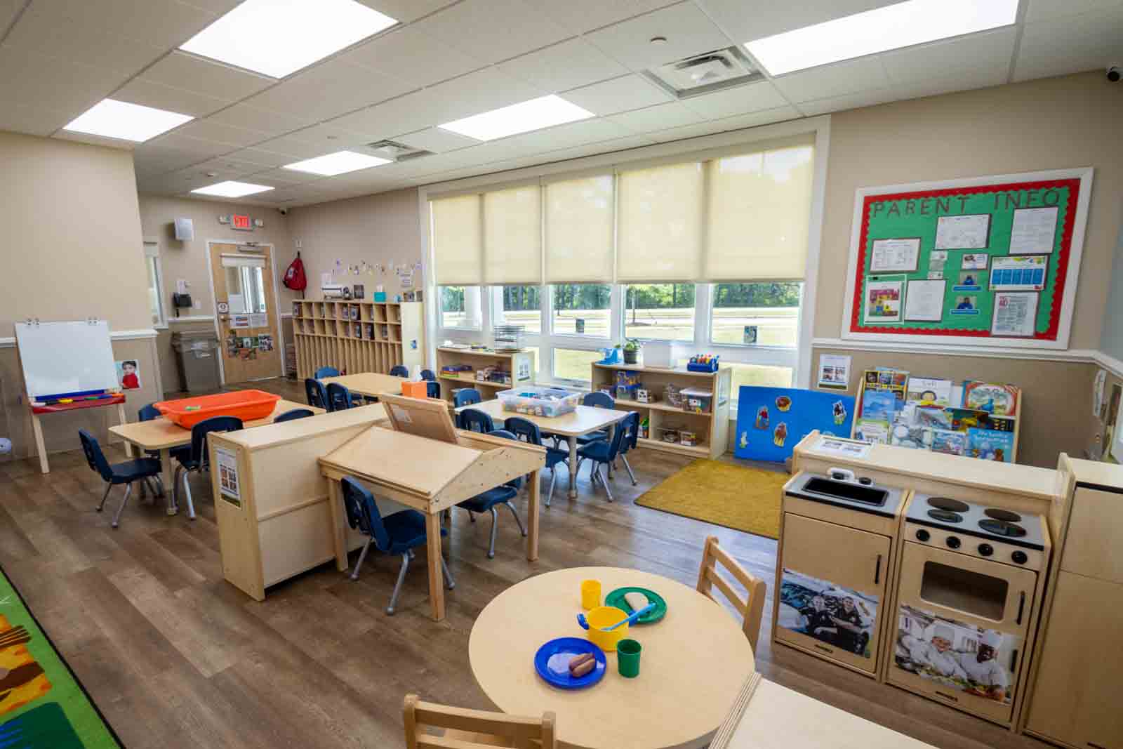 class room in Lightbridge Academy, Wake Forest, NC 360 Virtual Tour for Pre-school Day Care Center