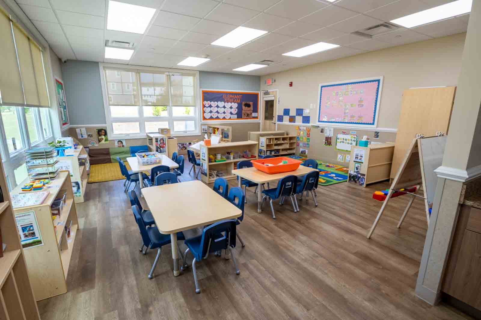 classroom in Lightbridge Academy, Wake Forest, NC 360 Virtual Tour for Pre-school Day Care Center