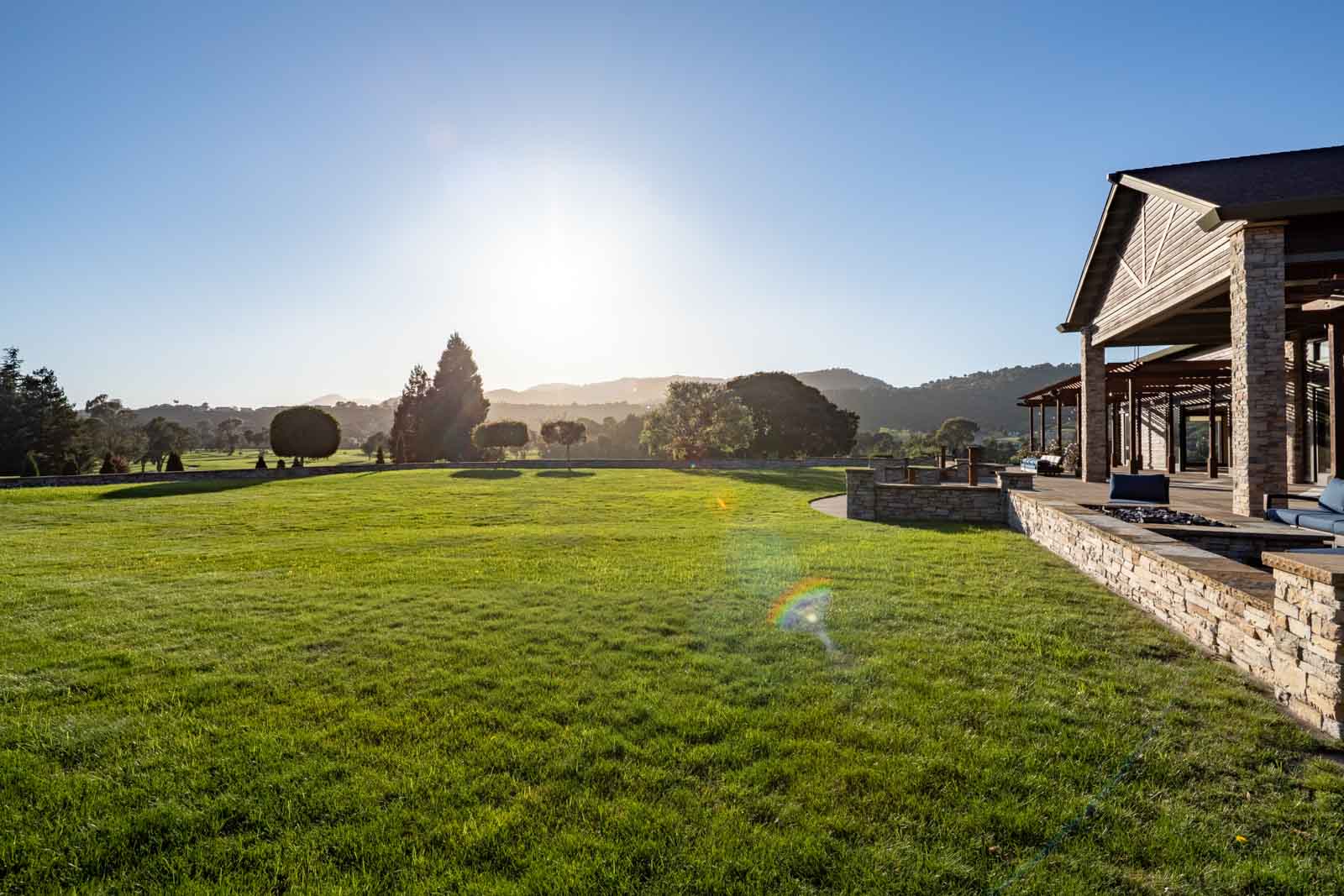 lawn at The Clubhouse at Peacock Gap, San Rafael, CA 360 Virtual Tour for Event Venue
