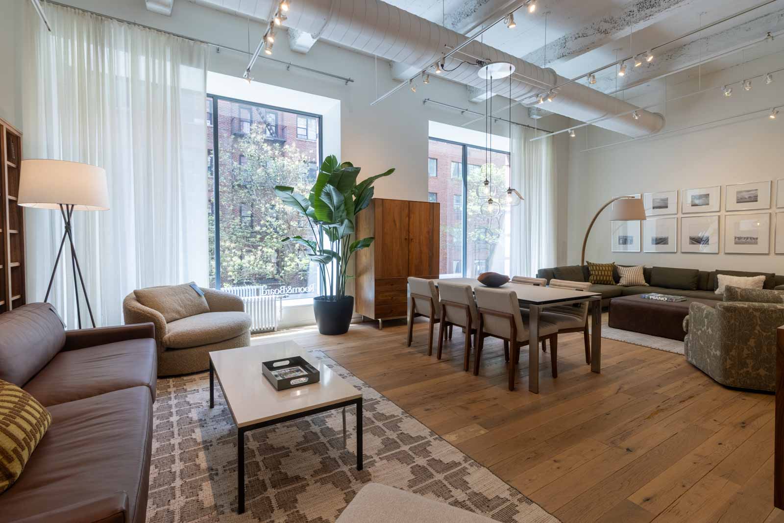 living room furniture at Room & Board - New York, NY 360 Virtual Tour for Furniture Store
