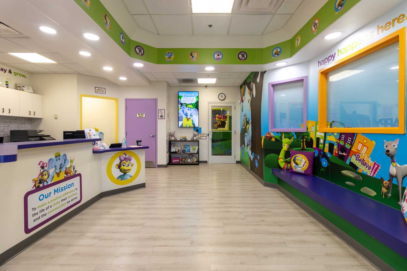 lobby entrance at The Learning Experience - Marlton, NJ 360 Virtual Tour for Pre-school Day Care Center