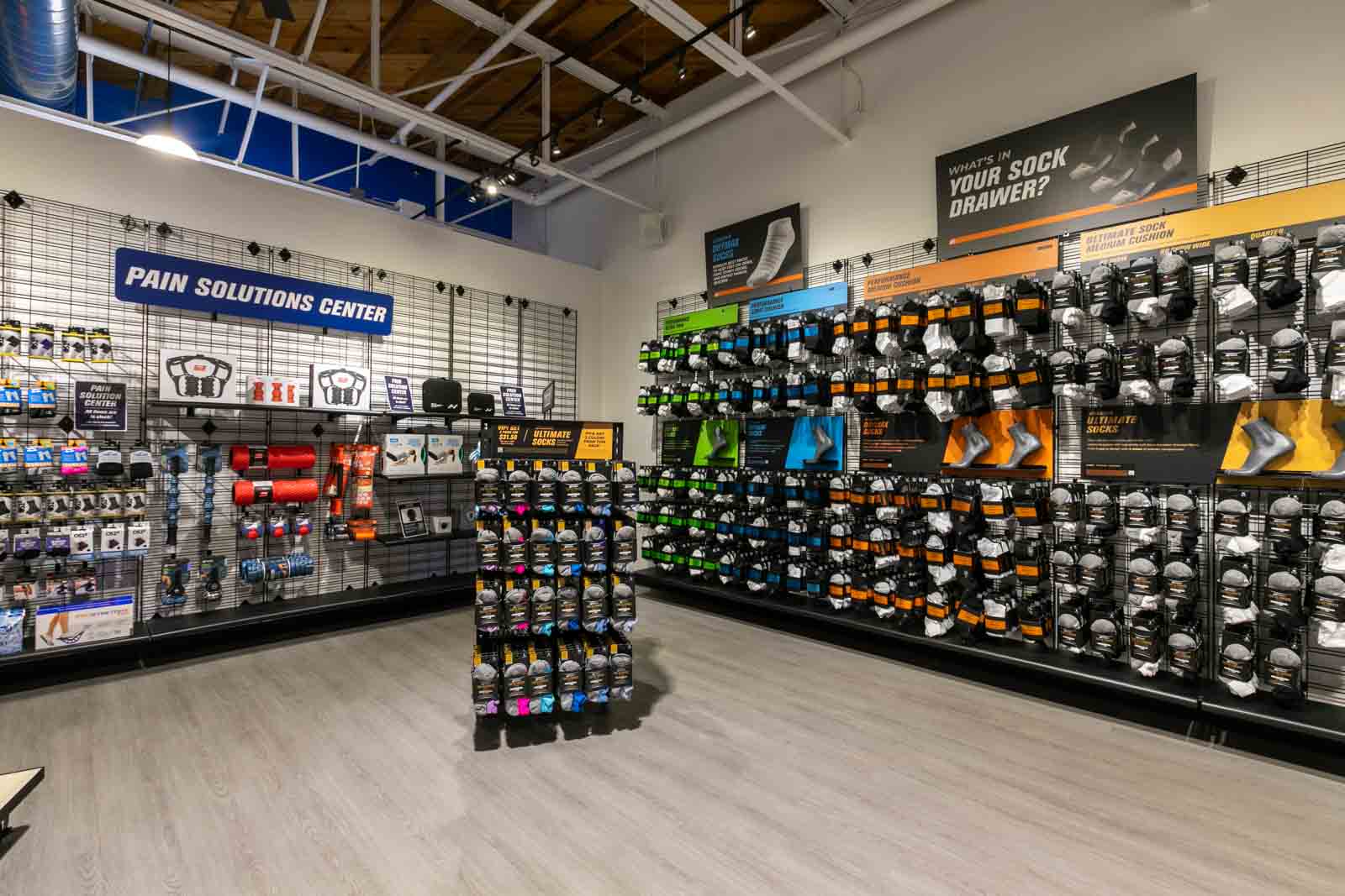 running socks at Road Runner Sports, Phoenix, AZ 360 Virtual Tour for Running Shoe Store
