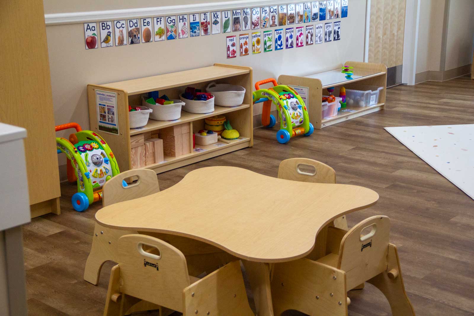 toddler table at Lightbridge Academy, Champlin, MN 360 Virtual Tour for Pre-school Day Care Center