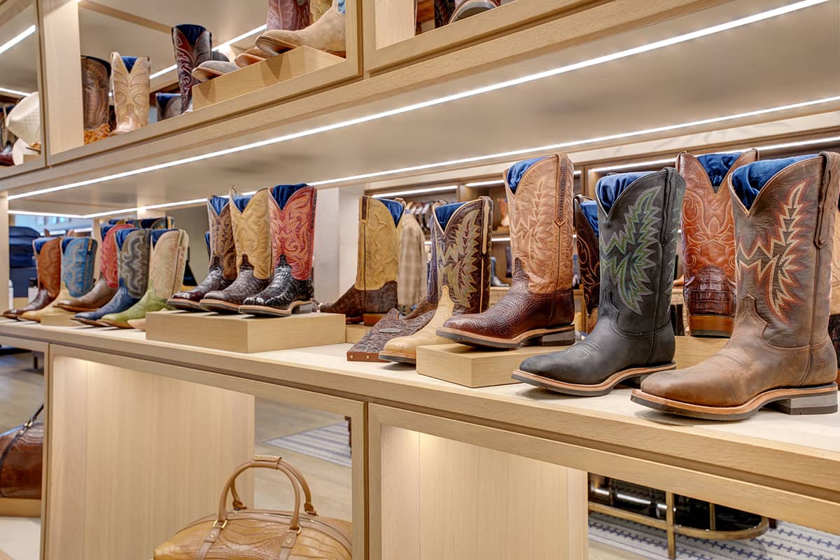 Lucchese Bootmaker - Houston, TX 360 Virtual Tour for Boot Store Boots Selection